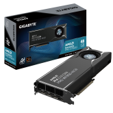 Placa Video GIGABYTE RADEON PRO W7800 AI TOP 48GB GDDR6 384 bit, PCIE 4.0, 3x DP 1x mini DP