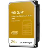 HDD Server WD Gold 24TB CMR, 3.5'', 512MB, 7200 RPM, SATA, 512E