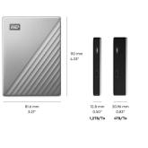 HDD extern WD My Passport Ultra, 2TB, albastru, USB 3.0