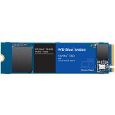 SSD WD Blue SN550 2TB M.2 2280 PCIe Gen3 x4 NVMe, Read/Write: 2600/1800 MBps, IOPS 360K/384K, TBW: 900