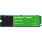 SSD WD Green SN350 500GB M.2 2280 PCIe Gen3 x3 NVMe TLC, Read/Write: 2400/1650 MBps, IOPS 250K/170K, TBW: 60