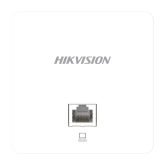 Wi-Fi 5 1200M In-Wall Access Point Hikvision DS-3WAP521-SI 2 Gigabit LAN Ports with 1 PoE Input 802.11ac Wave 2 1167 Mbps 86 mm Wall Junction Box for Easy Installation 50+ Concurrent User Connections Auto RF Optimization Support Intelligent Fast Roaming D