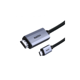 CABLU video Baseus High Definition Graphene,USB Type-C la HDMI (T), versiunea 2.0, rezolutie maxima 4K UHD (3840 x 2160) la 60 Hz, conectori auriti, 2m, negru 