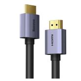CABLU video Baseus High Definition, HDMI (T) la HDMI (T), rezolutie maxima 4K UHD la 60 Hz, conectori auriti, 3m, negru 