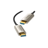 CABLU video Baseus High Definition Optic, HDMI (T) la HDMI (T), rezolutie maxima 4K UHD (3840 x 2160) la 60 Hz, 4.5mm grosime cablu, conectori auriti, 10m, negru 