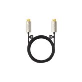 CABLU video Baseus High Definition Optic, HDMI (T) la HDMI (T), rezolutie maxima 4K UHD (3840 x 2160) la 60 Hz, 4.5mm grosime cablu, conectori auriti, 10m, negru 