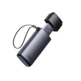 CARD READER extern Baseus Lite, interfata USB 3.0, citeste/scrie: SD, microSD viteza pana la 480Mbps,  suporta carduri maxim 512 GB, metalic, gri 