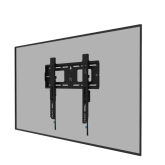 Suport perete Neomounts heavy duty, pentru display-uri interactive si ecrane grele de pana la 32-75