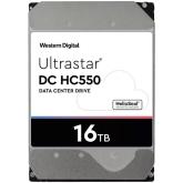 HDD Server WD/HGST Ultrastar DC HC550 (3.5’’, 16TB, 512MB, 7200 RPM, SAS 12Gbps, 512E SE P3), SKU: 0F38357