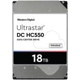 HDD Server WD/HGST Ultrastar DC HC550 (3.5’’, 18TB, 512MB, 7200 RPM, SAS 12Gbps, 512E SE P3), SKU: 0F38353
