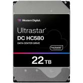 HDD Server WD Ultrastar DC HC580 22TB 512e SE, 3.5’’, 512MB, 7200 RPM, SAS, P3, SKU: 0F62791