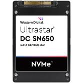 SSD Server WD Ultrastar DC SN650 NVMe 7.68TB 2.5