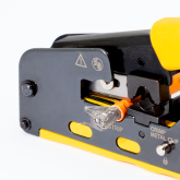 CLESTE sertizare mufe, LOGILINK, functii: sertizare mufe, decupare si taiere cablu, pentru mufe RJ11/ RJ12/RJ45 Cat.5/6a/7. pass through conectori, 