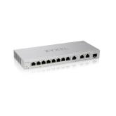XGS1210-12, 12-Port Gigabit webmanaged Switch with 8 port 1G + 3-Port MultiGig 1/2.5/5/10G + 1-Port SFP+