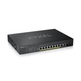 XS1930-12HP, 8-port Multi-Gigabit Smart Managed PoE 375Watt 802.3BT Switch, 2x 10GbE, 2 SFP+ Uplink