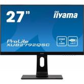 IIYAMA Monitor LED XUB2792QSC-B5 27’’ WQHD IPS panel with an ergonomic stand and USB-C Connectivity 2560 x 1440 @75Hz  16:9 350 cd/m² 4ms  1000:1 Full Ergo