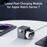 Statie incarcare wireless 3 in 1 Anker, 3-in-1 Cube MagSafe, 15W, fast charge, pliabil, pentru smartphone, ceas si casti, 1 x USB-C incarcare, gri, 