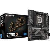 Placa de baza GIGABYTE Z790 D LGA1700, 4x DDR5, 1x HDMI 1x DP, 3x PCIE x16 2x PCIE x1, 3x M.2, 4x SATA 6GB/s, ATX
