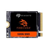 SSD SEAGATE FireCuda 520N 1.024TB M.2 2230-S2 PCIe Gen4 x4 NVMe 1.4, 3D TLC, Read/Write: 4800/4700 MBps, IOPS 800K/900K, Rescue Data Recovery Services 3 ani, TBW: 600