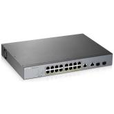 Switch Zyxel GS1350-18HP, 18 port, 100/1000 Mbps