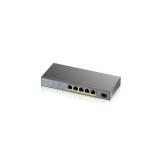 Switch Zyxel GS1350-6HP-EU0101F, 5 port, 100/1000 Mbps