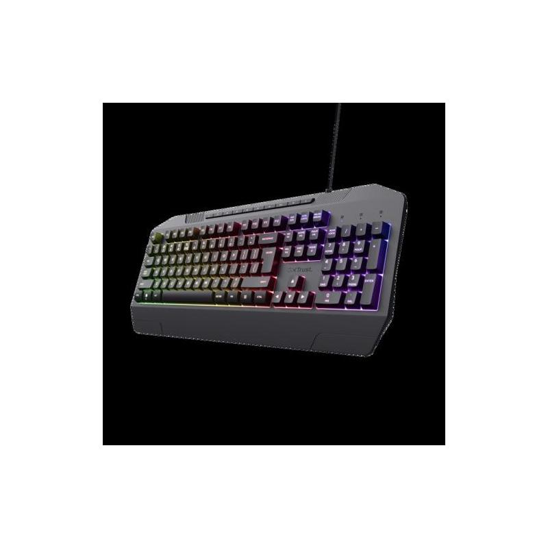 TRUST GXT836 EVOCX GAMING KEYBOARD US 