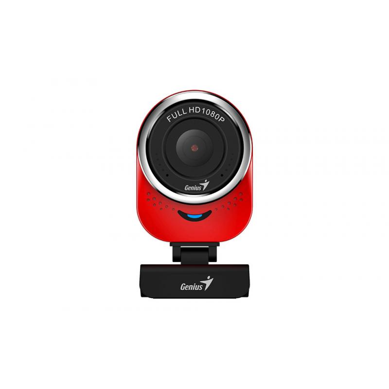 CAMERA WEB GENIUS  senzor 1080p Full-HD cu rezolutie video 1920x1080, QCam 6000, microfon, red 
