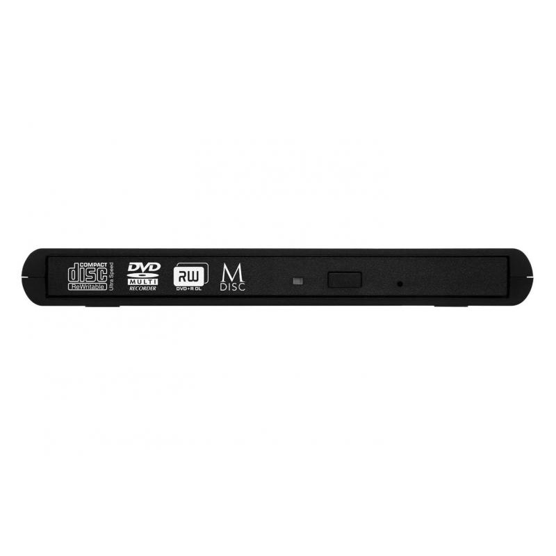 DVD-RW extern, VERBATIM, interfata USB 2.0, negru, 