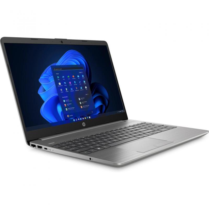 Laptop HP 250 G9 cu procesor Intel Core i7-1260P 12 Core (3.4GHz, up to 4.7GHz, 18MB), 15.6 inch FHD, Intel Iris Xe Graphics, 16GB DDR4, SSD, 512GB PCIe NVMe, Free DOS, Asteroid Silver