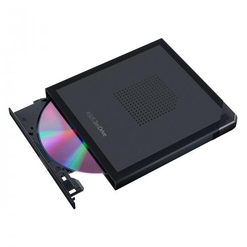 Unitate optica externa Asus ZenDrive V1M (SDRW-08V1M-U)  ASUS ZenDrive V1M external DVD drive and writer with built-in cable- storage design, USB-C® interface, compatible with Windows 11 and macOS, M-DISC support, comprehensive backup solutions included C