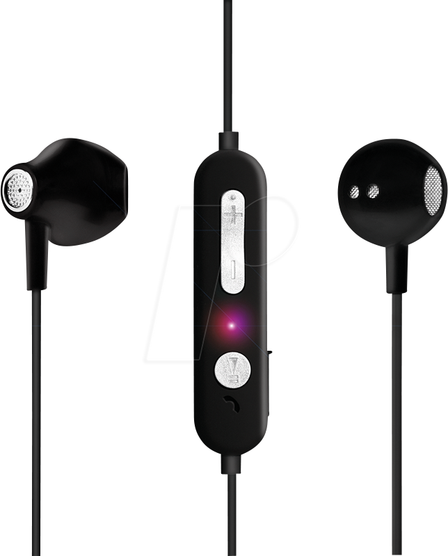 CASTI Logilink, wireless, standard, utilizare multimedia, MP3, smartphone, microfon pe fir, conectare prin Bluetooth 5.3, negru, 