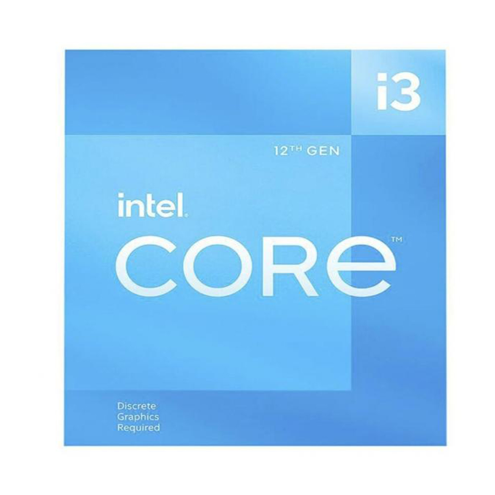 CPU INTEL i3-12100F, skt LGA 1700, Core i3, frecventa 3.3 GHz, turbo 4.3 GHz, 4 nuclee,  putere 58 W, 