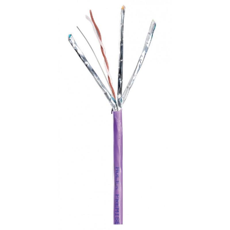 ROLE UTP/FTP Molex Cablu U/FTP cat.6A, manta LSZH, Euroclass B2ca-s1a, d1, a1- 500m/tambur, Violet - Molex 
