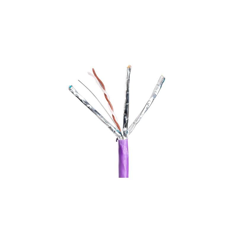 ROLE UTP/FTP Molex Cablu U/FTP cat.6A, manta LS0H, Euroclass Dca-s1, d2, a1 - 500m/tambur, Violet - Molex 