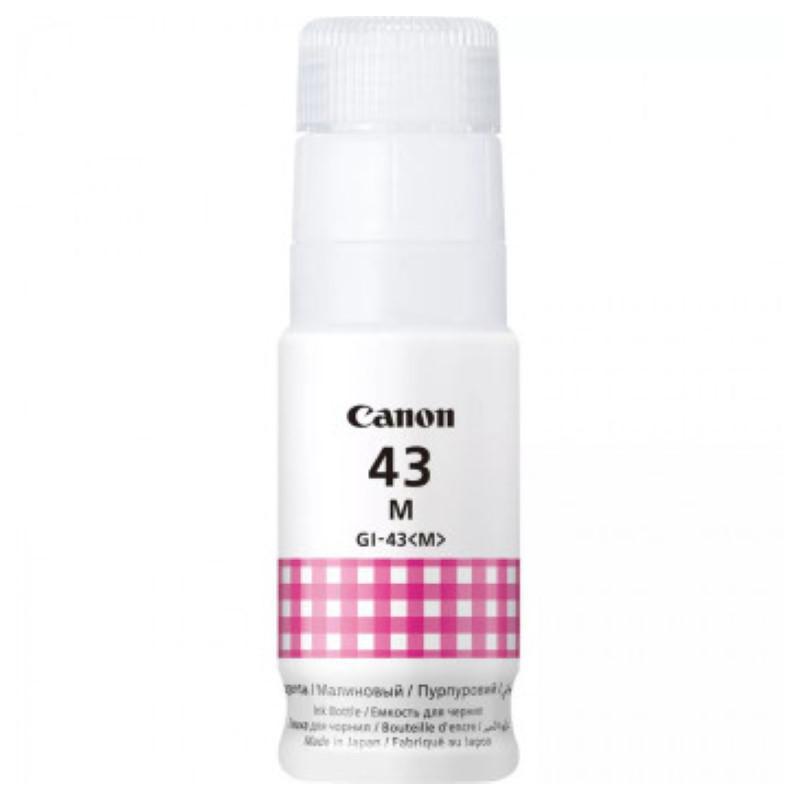 Cartus cerneala Canon GI-43M, culoare magenta, capacitate 3800 pagini,60ml,pentru Canon Pixma G540, G640.