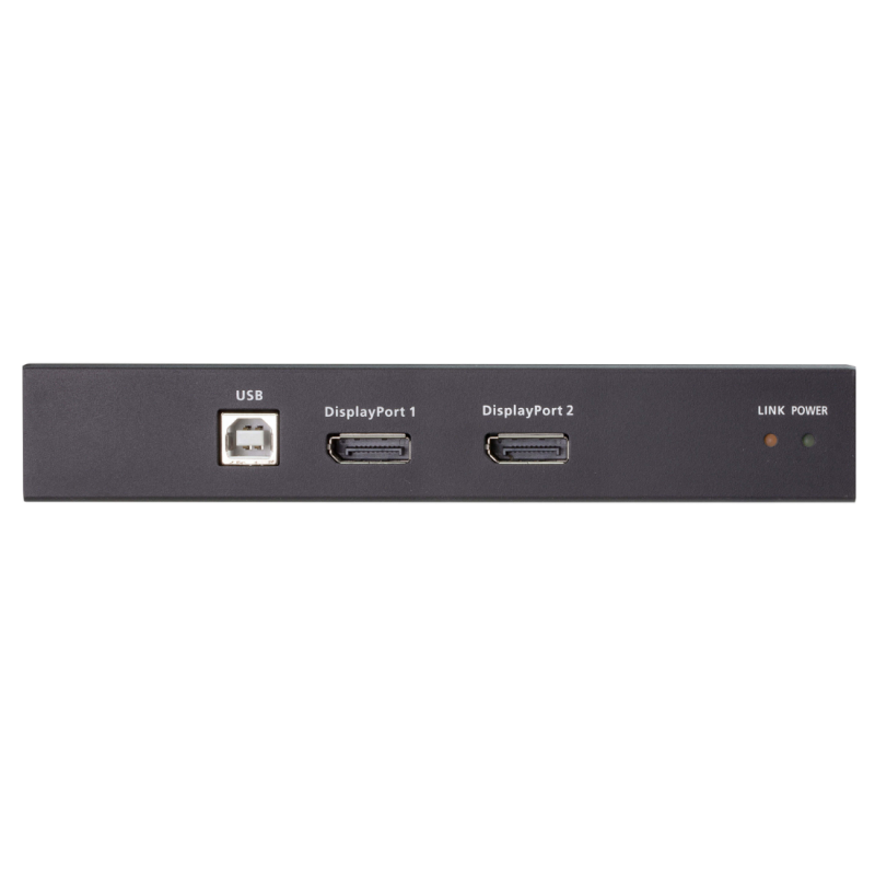 USB DisplayPort Aten Dual View HDBaseTTM 2.0 KVM Extender (4K@100m for Single View) 