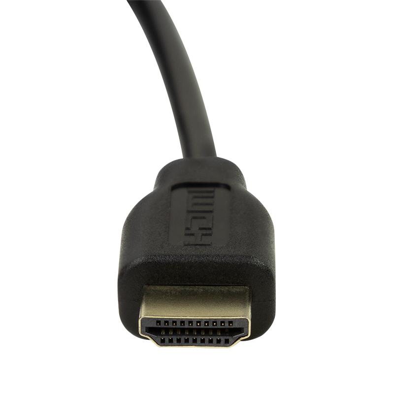 HDMI Cable 1.4, 2x HDMI male, black,  2,0m 
