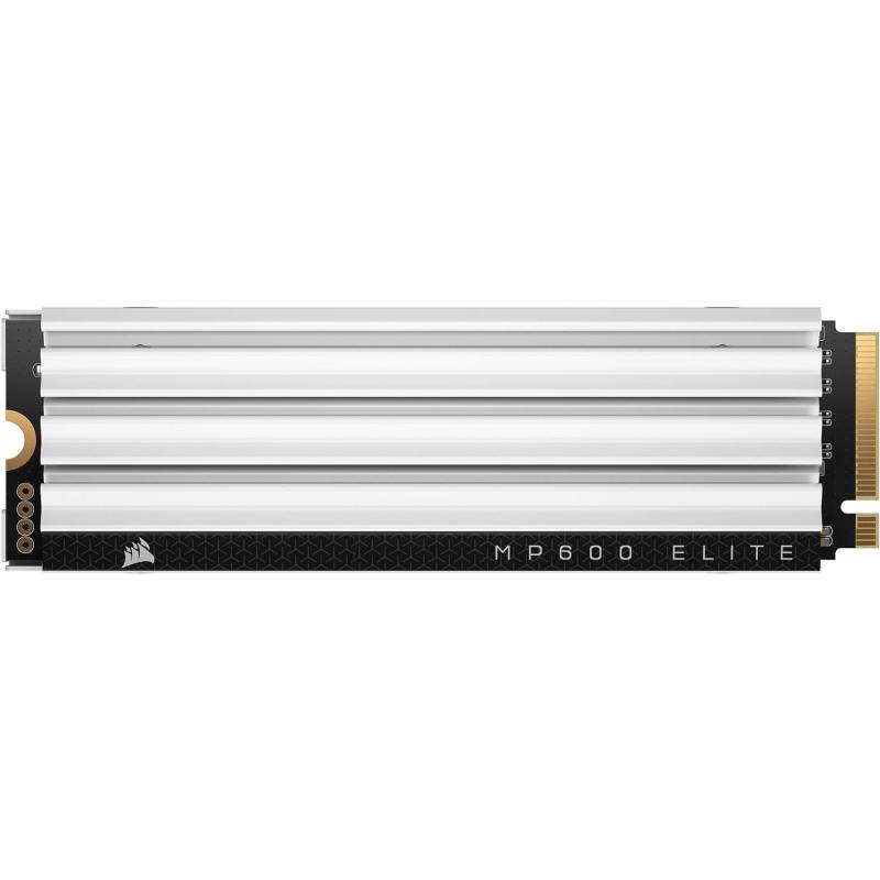 SSD Corsair MP600 ELITE, 2TB, M.2, Heatsink, optimizat pentru PS5 