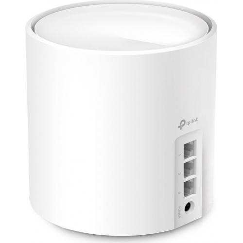 TP-Link AX3000 whole home mesh Wi-Fi 6 System, Deco X50(3-pack); Dual- Band, Standarde Wireless: IEEE 802.11ax/ac/n/a 5 GHz, IEEE 802.11ax/n/b/g 2.4 GHz, viteza wireless: 5 GHz: 2402 Mbps, 2.4 GHz: 574 Mbps, 2 x antene interne, 2×2 MU-MIMO, Mod Router, Mo