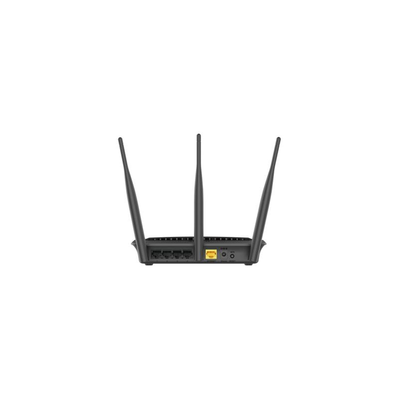 Router Wireless D-link DIR-809, 1xWAN 10/100, 4xLAN 10/100, 3x anteneexterne, dual-band AC750 (433/300Mbps)