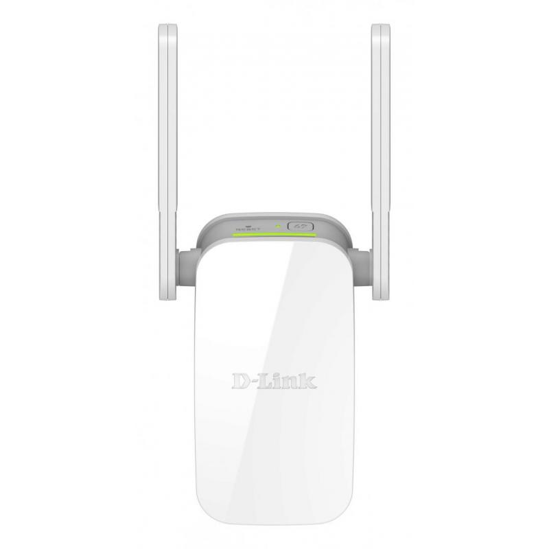 D-link Wireless AC1200 Dual Band Range Extender DAP-1610, with FE port; Compact Wall Plug design; External antenna design; 2x2 11ac Technology, Up to 1200 Mbps data rate; Complying with the IEEE 802.11 ac draft, a, n, g, and b; WPS (WiFi Protected Setup);