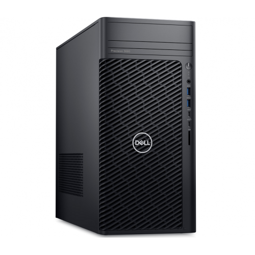 Dell Precision 3680 Tower,Intel Core i7-14700K(33MB,20Cores,28threads,3.4GHz/5.6GHz),32GB(2x16)4400MT/s DDR5,512GB(M.2)NVMe PCIe SSD,2TB(3.5)HDD 7200rpm,Nvidia T1000/8GB,noWi-Fi,Dell Mouse-MS116,Dell Keyboard-KB216,Win11Pro,3Yr NBD