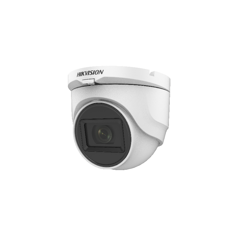 Camera de supraveghere Hikvision Turbo HD turret DS-2CE76D0T-ITPF(3.6mm) (C) 2 MP, 1920 × 1080 resolution, 4 in 1 video output (switchable TVI/AHD/CVI/CVBS),Smart IR, up to 20 m IR distance, Min. illumination 0.01 Lux@(F1.2, AGC ON), 0 Lux with IR,Digital