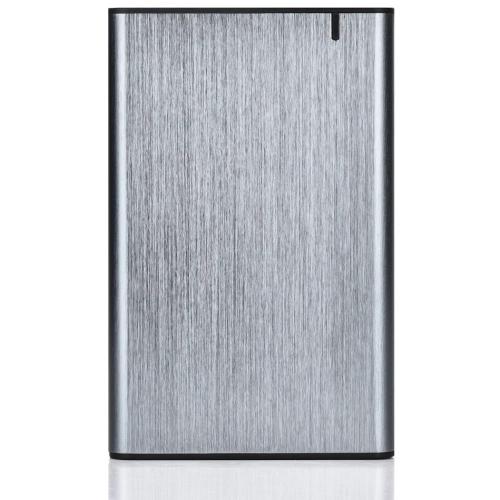 GEMBIRD EE2-U3S-6-GR HDD/SSD Drive enclosure 2.5inch with USB Type-C port USB 3.1 brushed aluminum grey