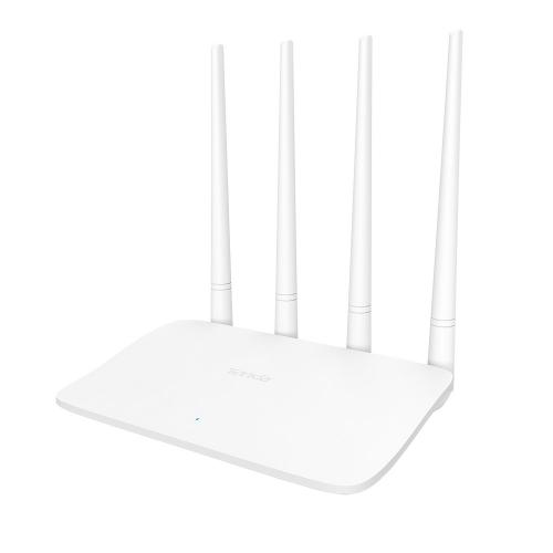 Tenda| F6 | Router wireless | 802.11n | Viteza transfer 300 Mbps | Porturi 1 WAN, 3 LAN 10/100 Mbit/s | Antene 4 externe 5 dbi | Pt apartamente | Alb 