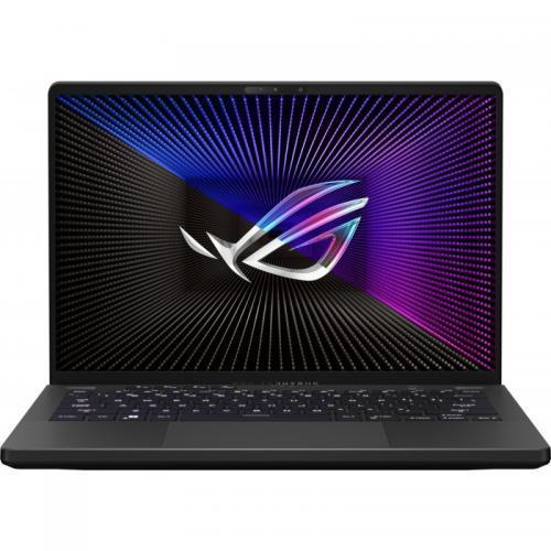 Laptop Gaming ASUS ROG Zephyrus G14, GA402RJ-L4007W, 14-inch, WUXGA (1920 x 1200) 16:10, anti-glare display, IPS-level AMD Ryzen 7 6800HS Mobile Processor (8-core/16-thread, 20MB cache, up to 4.7 GHz max boost), AMD Radeon RX 6700S, 8GB DDR5 on board + 8G