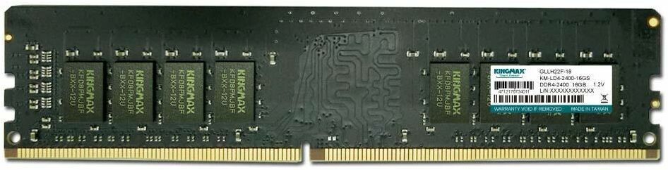 KingMax | GLLH-DDR4-16G2400 | single | 16 GB | DIMM | DDR4 | 2400 MHz | 1.2 V | CL17 | Nou