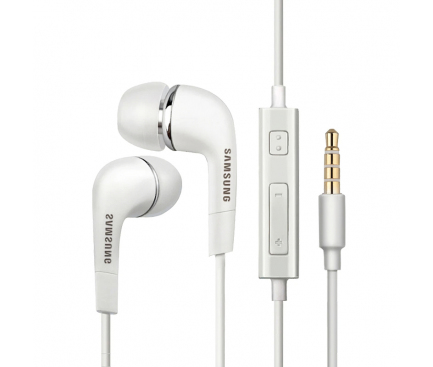 Samsung In-Ear Buds (w/microphone) EHS64 3.5mm-jack White (bulk)