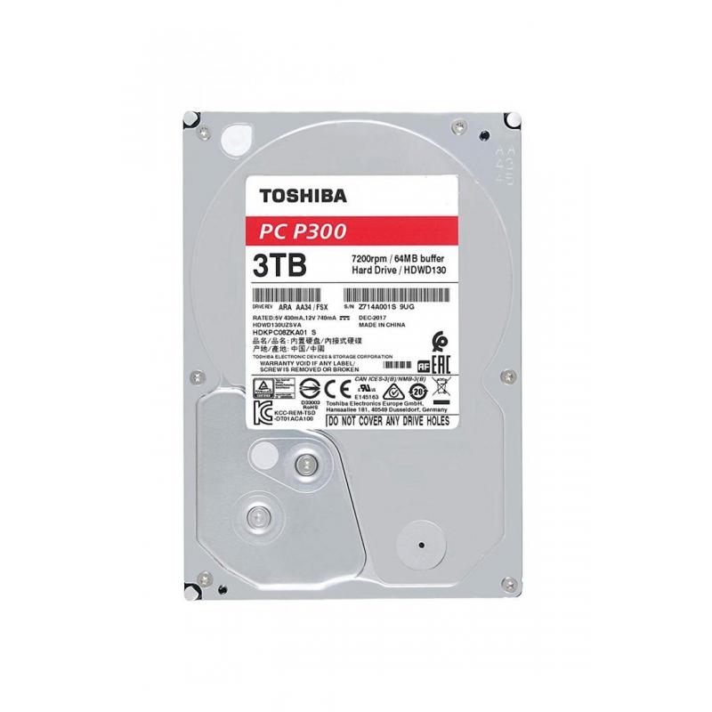 Hard disk Toshiba P300 3TB SATA-III 7200 RPM 64MB bulk