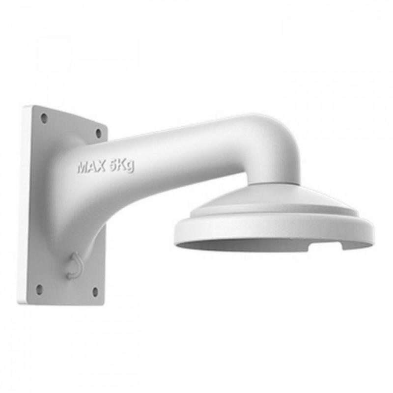 Hikvision Wall Mounting Bracket for 4-inch PTZ Camera, DS-1605ZJ; Aluminum alloy material with surface spray treatment; Waterproof design.